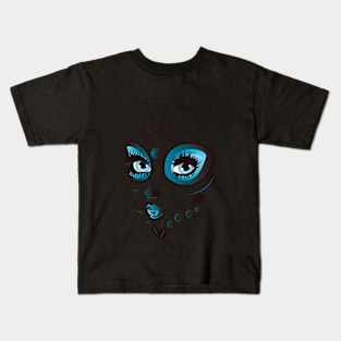 Day of Dead Girl Face Kids T-Shirt